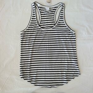 CLUB MONACO Marcy Stripe Racerback Tank